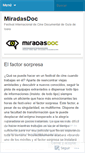 Mobile Screenshot of miradasdoc.wordpress.com