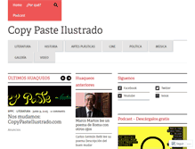 Tablet Screenshot of copypasteilustrado.wordpress.com