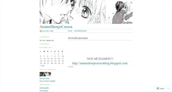 Desktop Screenshot of animeshoujocereza.wordpress.com