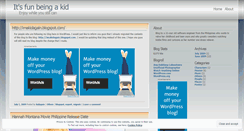 Desktop Screenshot of kidagain.wordpress.com