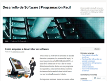 Tablet Screenshot of desarrollosoftware3.wordpress.com