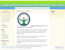 Tablet Screenshot of himas1.wordpress.com