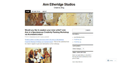 Desktop Screenshot of annetheridge.wordpress.com