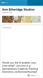 Mobile Screenshot of annetheridge.wordpress.com