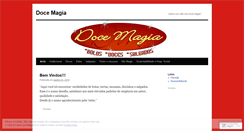 Desktop Screenshot of docemagialtda.wordpress.com