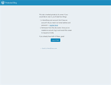 Tablet Screenshot of hotspringschamber.wordpress.com
