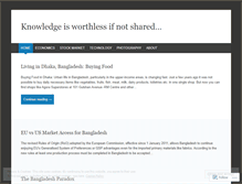 Tablet Screenshot of kbhuiyan.wordpress.com