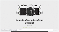 Desktop Screenshot of ebm.bancdebinaryfreedemoaccount.wordpress.com