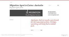 Desktop Screenshot of migrationagentincairns.wordpress.com