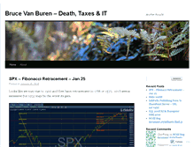 Tablet Screenshot of bvanburen.wordpress.com