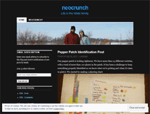 Tablet Screenshot of neocrunch.wordpress.com