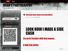 Tablet Screenshot of jegansphotography.wordpress.com