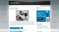 Desktop Screenshot of educacioncompleta.wordpress.com