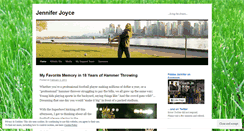 Desktop Screenshot of jenniferkjoyce.wordpress.com