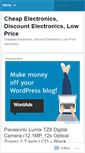 Mobile Screenshot of cheapestelectronics.wordpress.com