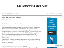 Tablet Screenshot of enamericadelsur.wordpress.com