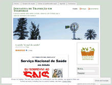 Tablet Screenshot of ecotelheiras.wordpress.com