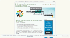 Desktop Screenshot of mancomunidadesencuentrointernacional2.wordpress.com