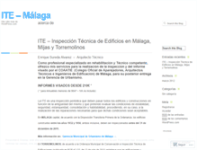 Tablet Screenshot of itemalaga2011.wordpress.com