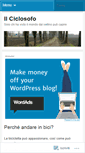 Mobile Screenshot of ciclosofo.wordpress.com