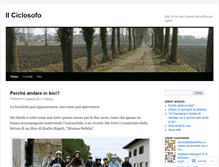 Tablet Screenshot of ciclosofo.wordpress.com
