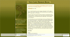 Desktop Screenshot of newlifedesign.wordpress.com