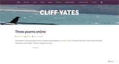 Desktop Screenshot of cliffyates.wordpress.com