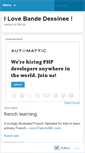 Mobile Screenshot of bandedessinee.wordpress.com