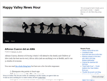 Tablet Screenshot of happyvalleynews.wordpress.com