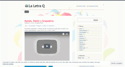 Desktop Screenshot of laletraq.wordpress.com