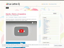 Tablet Screenshot of laletraq.wordpress.com