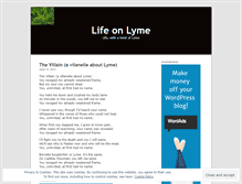 Tablet Screenshot of lifeonlyme.wordpress.com