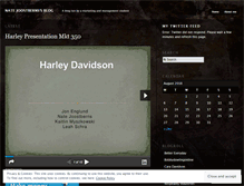 Tablet Screenshot of natejoostberns.wordpress.com