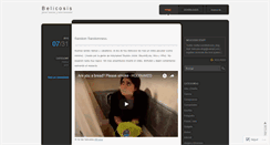Desktop Screenshot of belicosis.wordpress.com