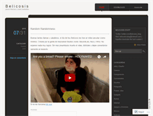 Tablet Screenshot of belicosis.wordpress.com
