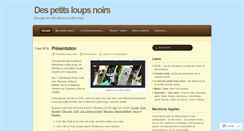 Desktop Screenshot of despetitsloupsnoirs.wordpress.com