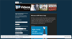 Desktop Screenshot of mpvideoslouisville.wordpress.com