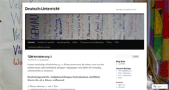 Desktop Screenshot of deutschdidaktisch.wordpress.com