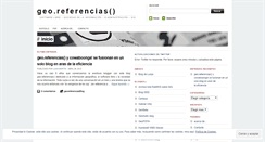 Desktop Screenshot of georeferencias.wordpress.com