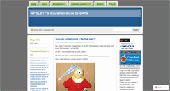 Desktop Screenshot of clubpenguincheatzrule.wordpress.com