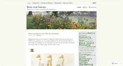 Desktop Screenshot of beesandchicks.wordpress.com