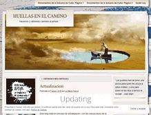 Tablet Screenshot of huellasenelcamino.wordpress.com
