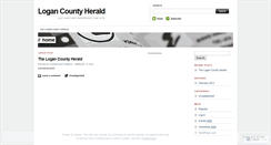 Desktop Screenshot of logancountyherald.wordpress.com