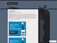 Tablet Screenshot of blakegoss.wordpress.com