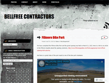 Tablet Screenshot of bellfreecontractors.wordpress.com