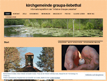 Tablet Screenshot of kirchegraupa.wordpress.com