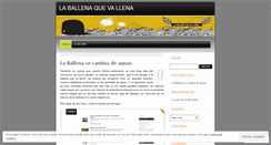 Desktop Screenshot of laballenaquevallena.wordpress.com