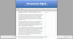 Desktop Screenshot of pensamentodigital.wordpress.com