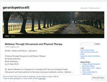 Tablet Screenshot of gerardopetrucelli.wordpress.com