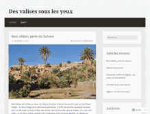 Tablet Screenshot of desvalisessouslesyeux.wordpress.com